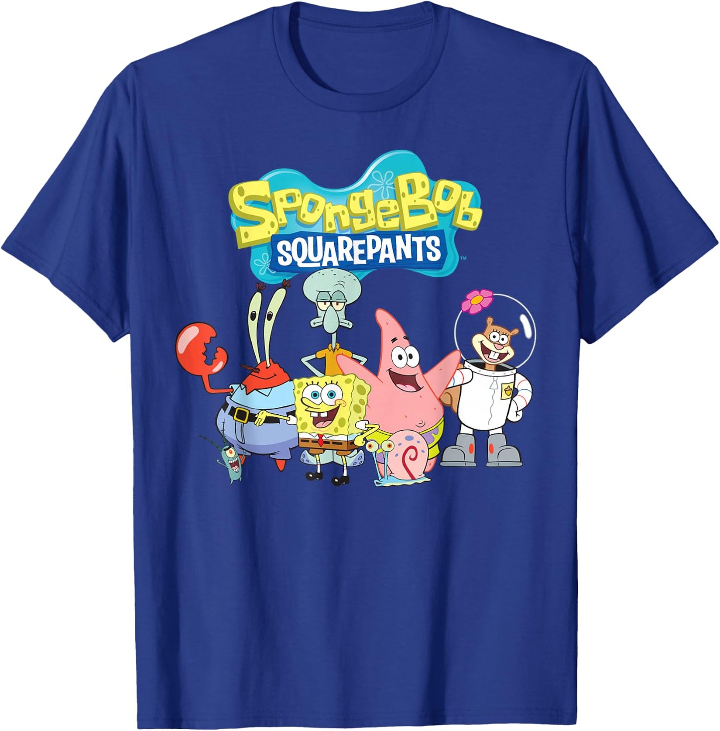 Spongebob Squarepants Friends T-Shirt - T-Shirt | Royal