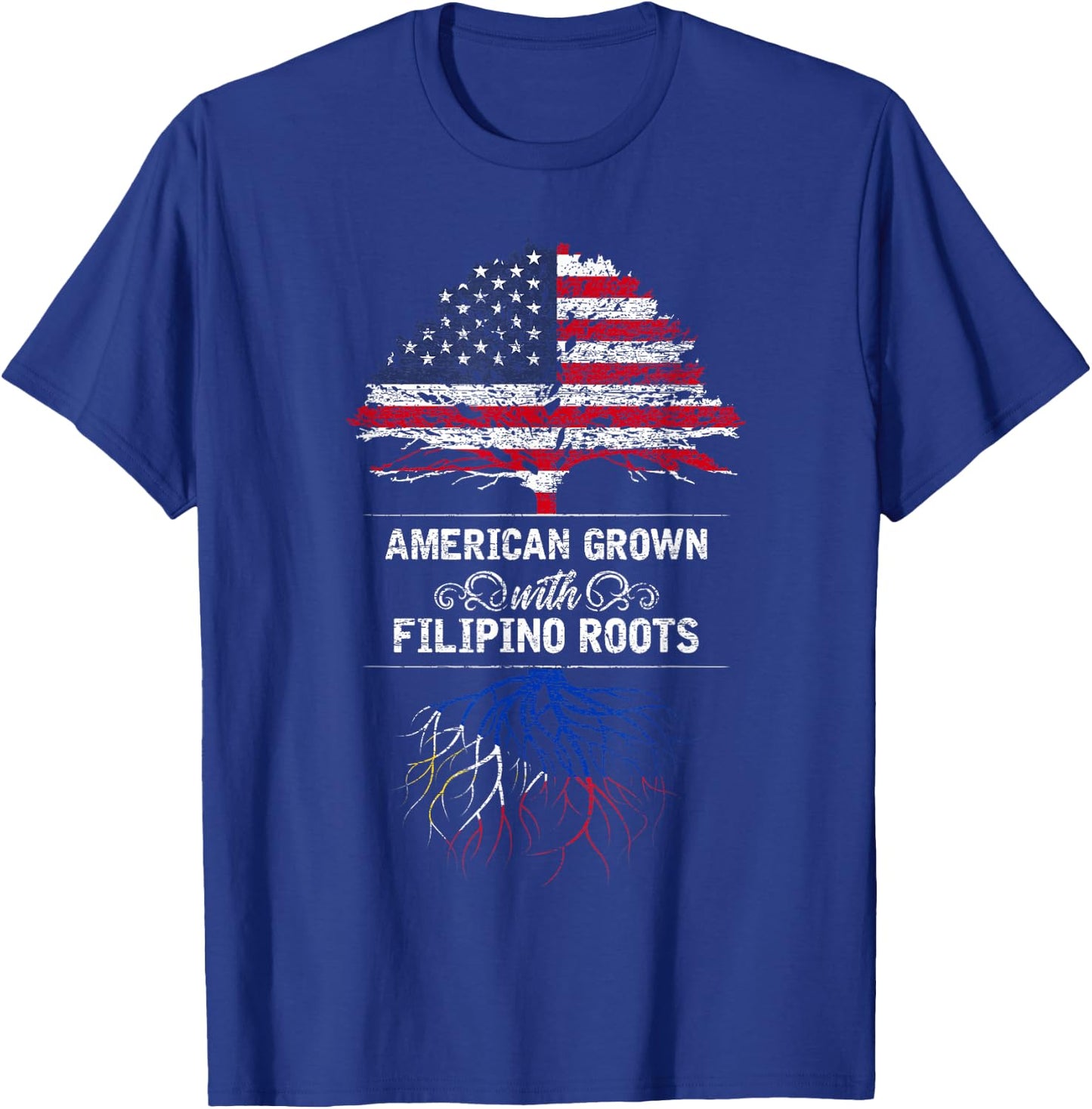 Asia Maharlika Philippine Flag Philippines T-Shirt - T-Shirt | Royal