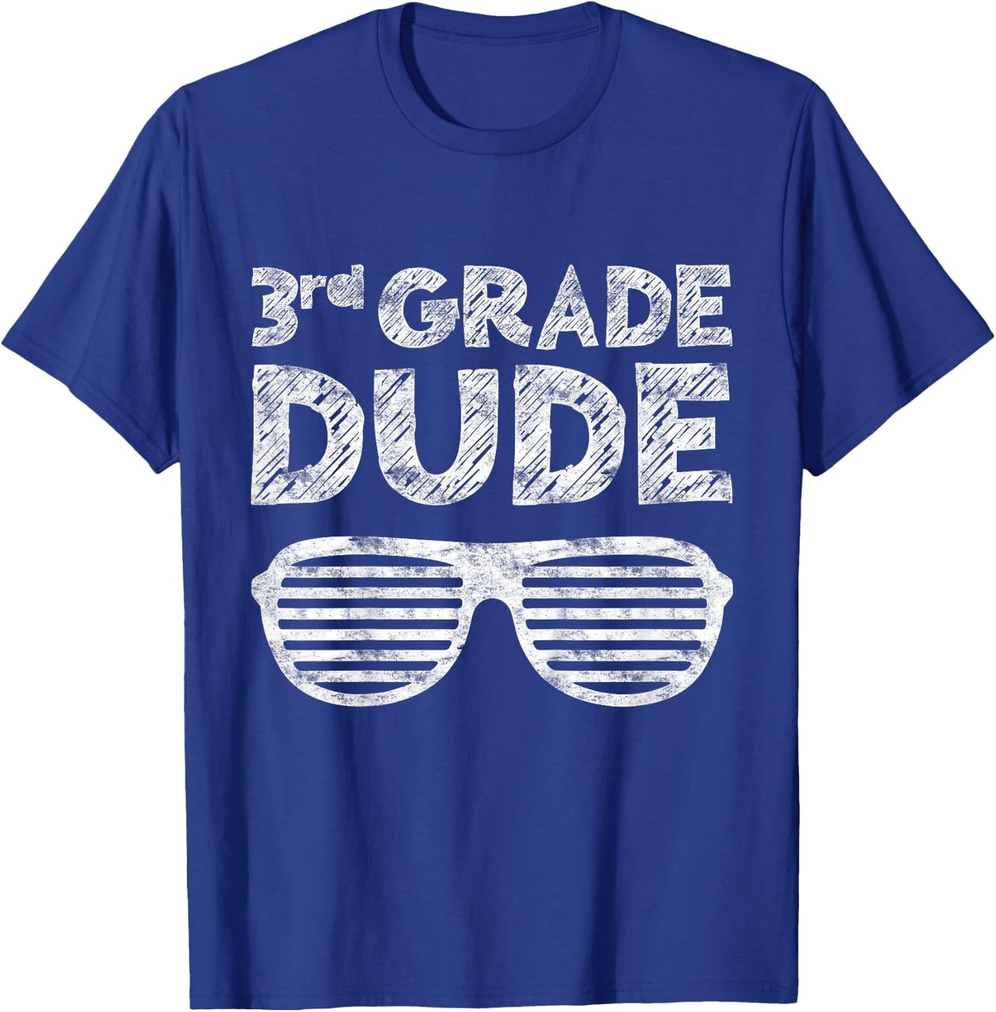 3rd Grade Dude Shirt Third Grade Boy Girl Back To School T-Shirt - T-Shirt | Royal