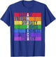 Courage Freedom Diversity Rights Kindness Justice Equality T-Shirt - T-Shirt | Royal