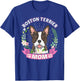 Boston Terrier Mom Mother's Day T-Shirt - T-Shirt | Royal
