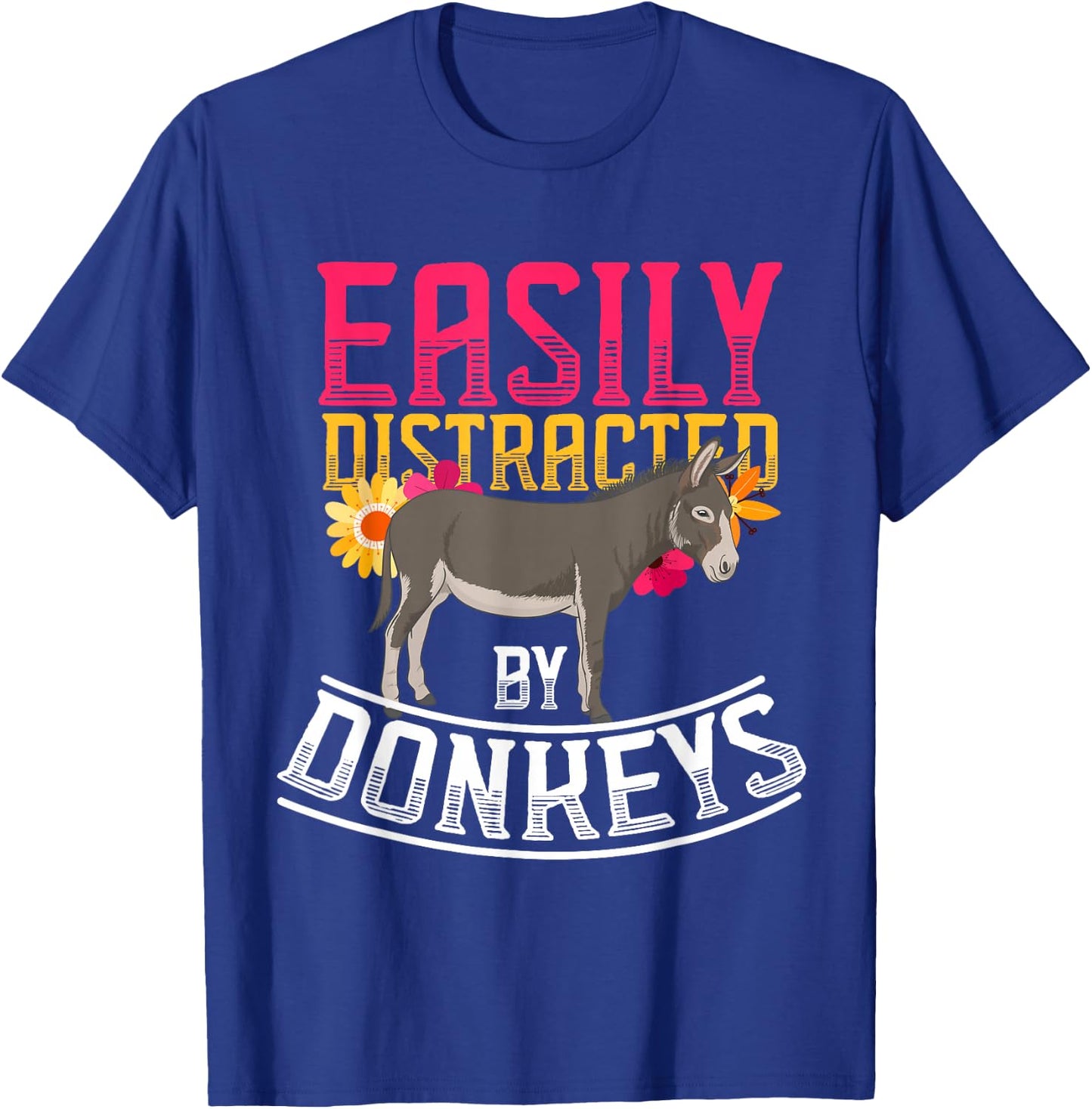 Funny Farm Animal Gift Donkey T-Shirt - T-Shirt | Royal