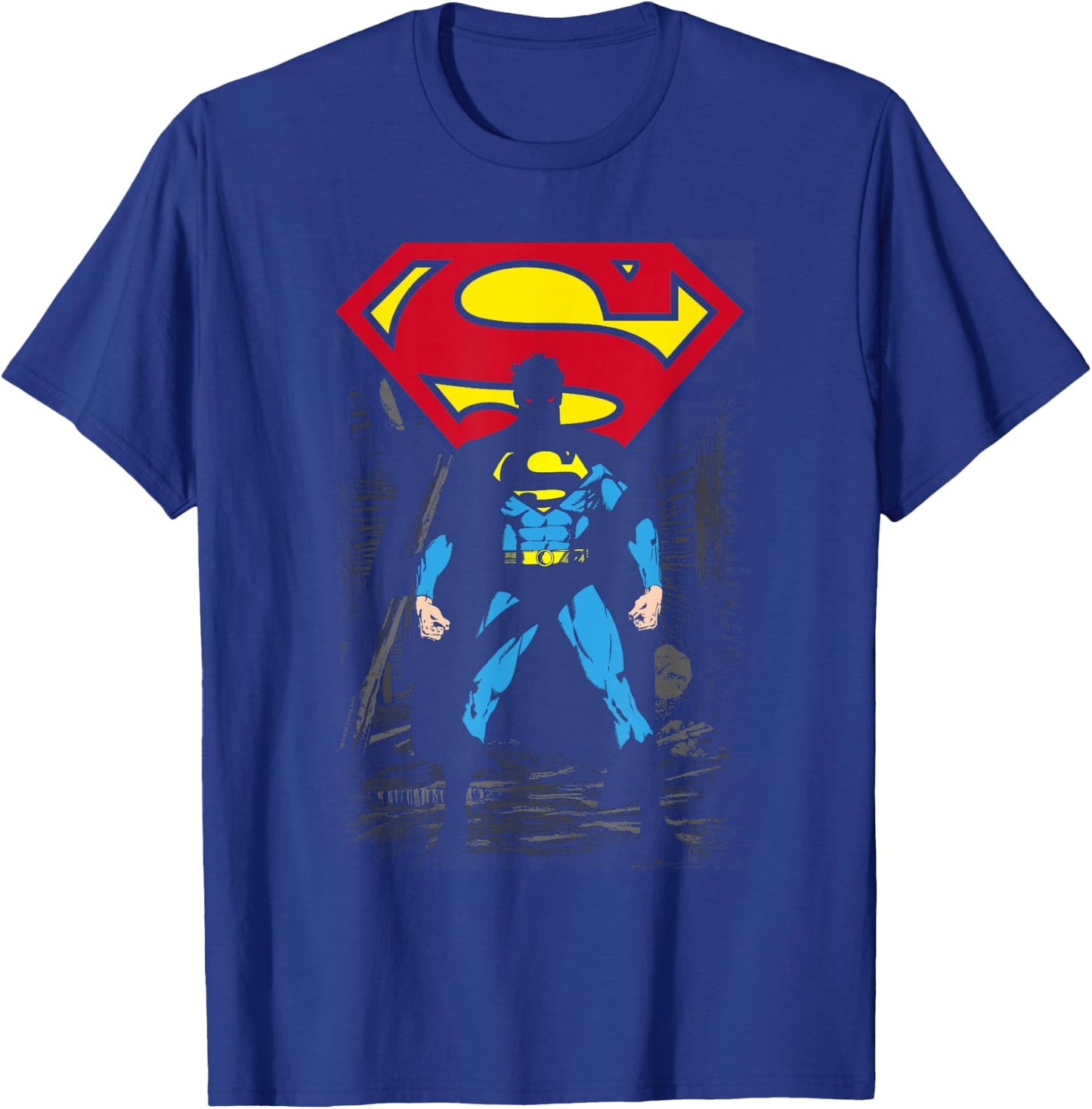 Superman Dark Alley T Shirt T-Shirt - T-Shirt | Royal