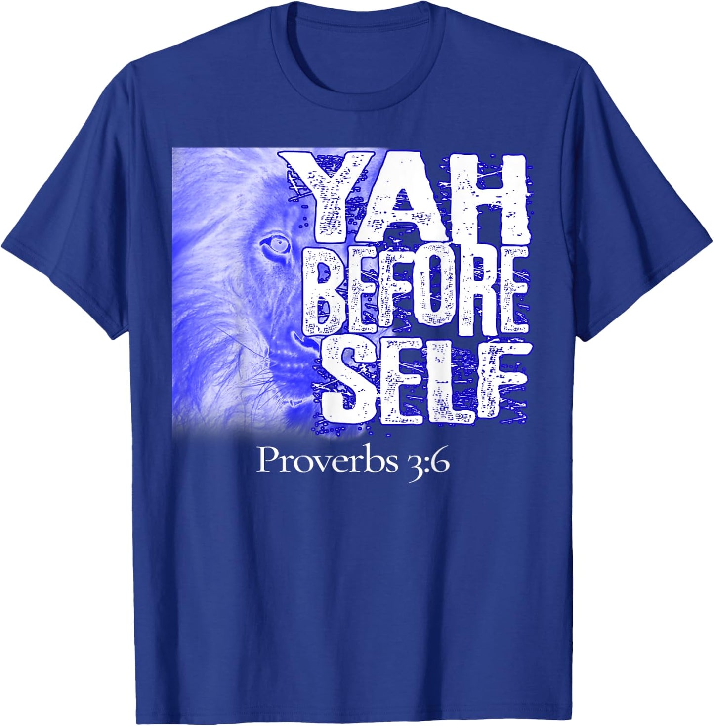 Hebrew Israelite Yahudah Tribe Judah Yah Before Self T-Shirt - T-Shirt | Royal