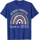 Retired Principal Class Of 2025 Retirement Men Women T-Shirt - T-Shirt | Royal
