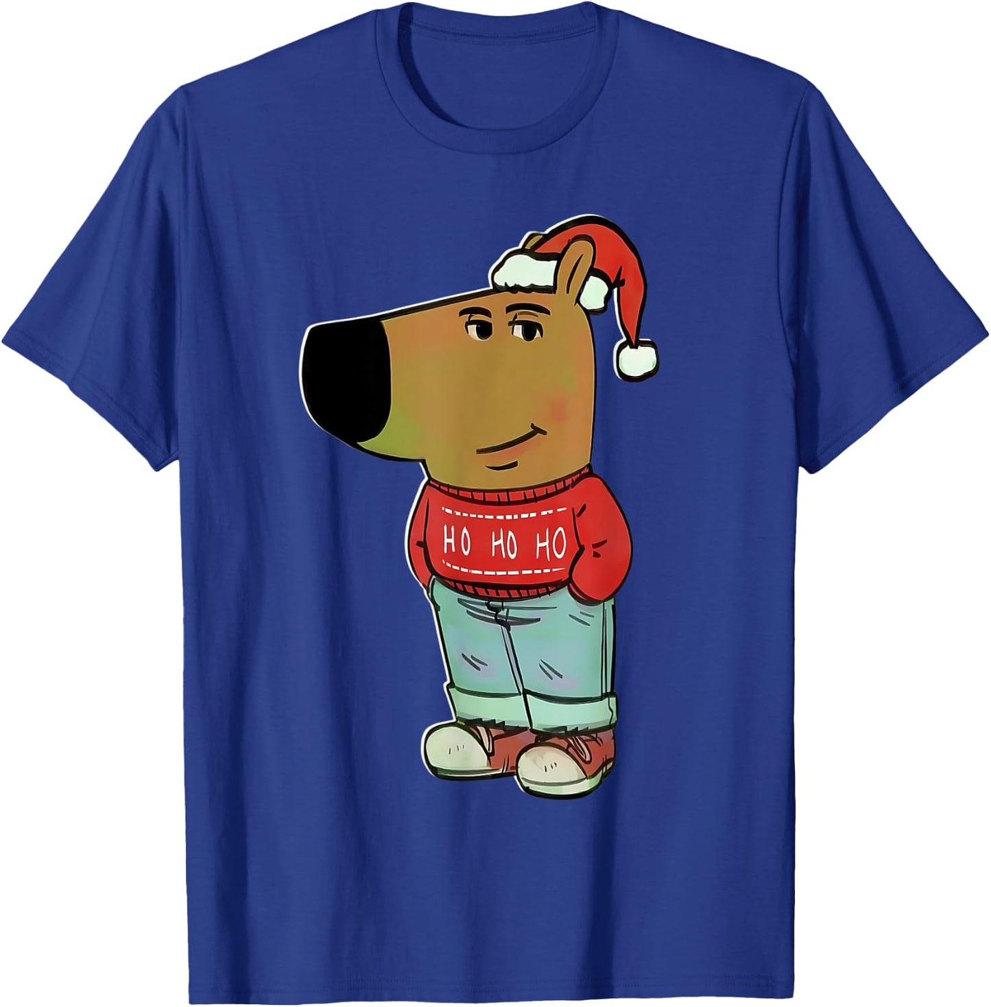 Chill Guy - My New Character Meme Christmas Chill Guy T-Shirt - T-Shirt | Royal