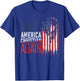Make America Christian Again USA Jesus Faith T-Shirt - T-Shirt | Royal