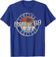 Vintage 1969 56th Birthday Gifts Women 56 Year Old T-Shirt - T-Shirt | Royal