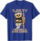 July 55th Birthday Men Women 1971 Awesome Teddy Bear T-Shirt - T-Shirt | Royal