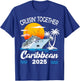 Cruisin Together Caribbean Cruise 2025 Family Vacation T-Shirt - T-Shirt | Royal