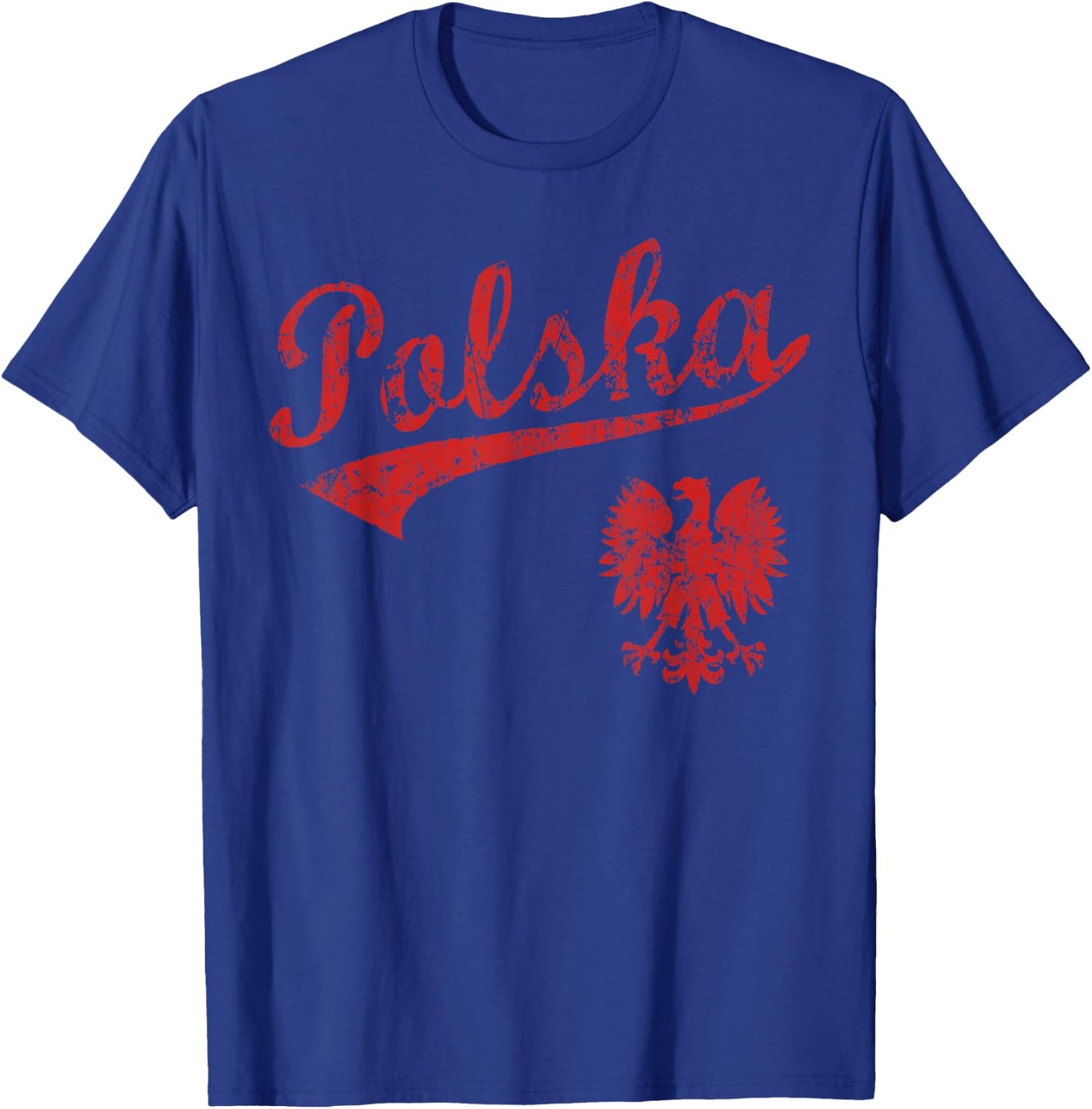 Polska Polish Poland Polski Family Heritage Men Women Kids T-Shirt - T-Shirt | Royal