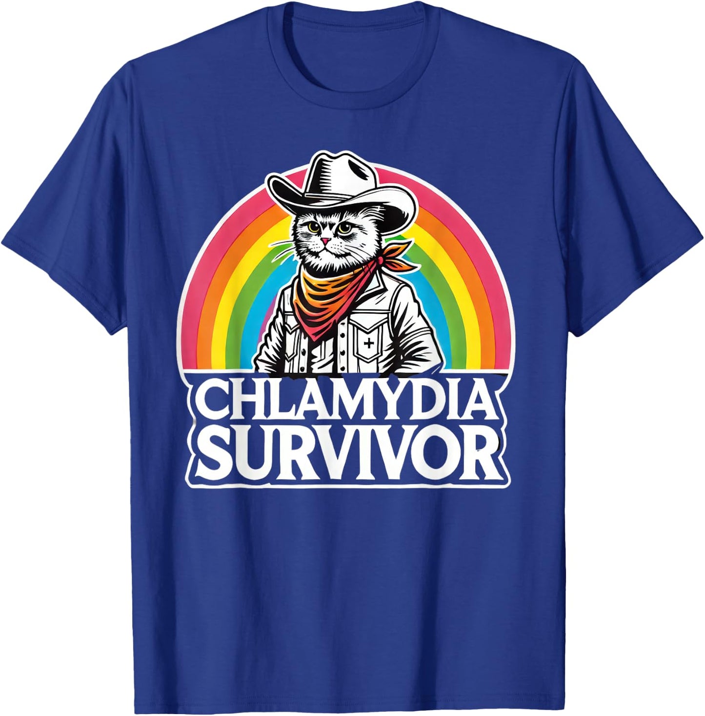 Chlamydia Survivor T-Shirt - T-Shirt | Royal
