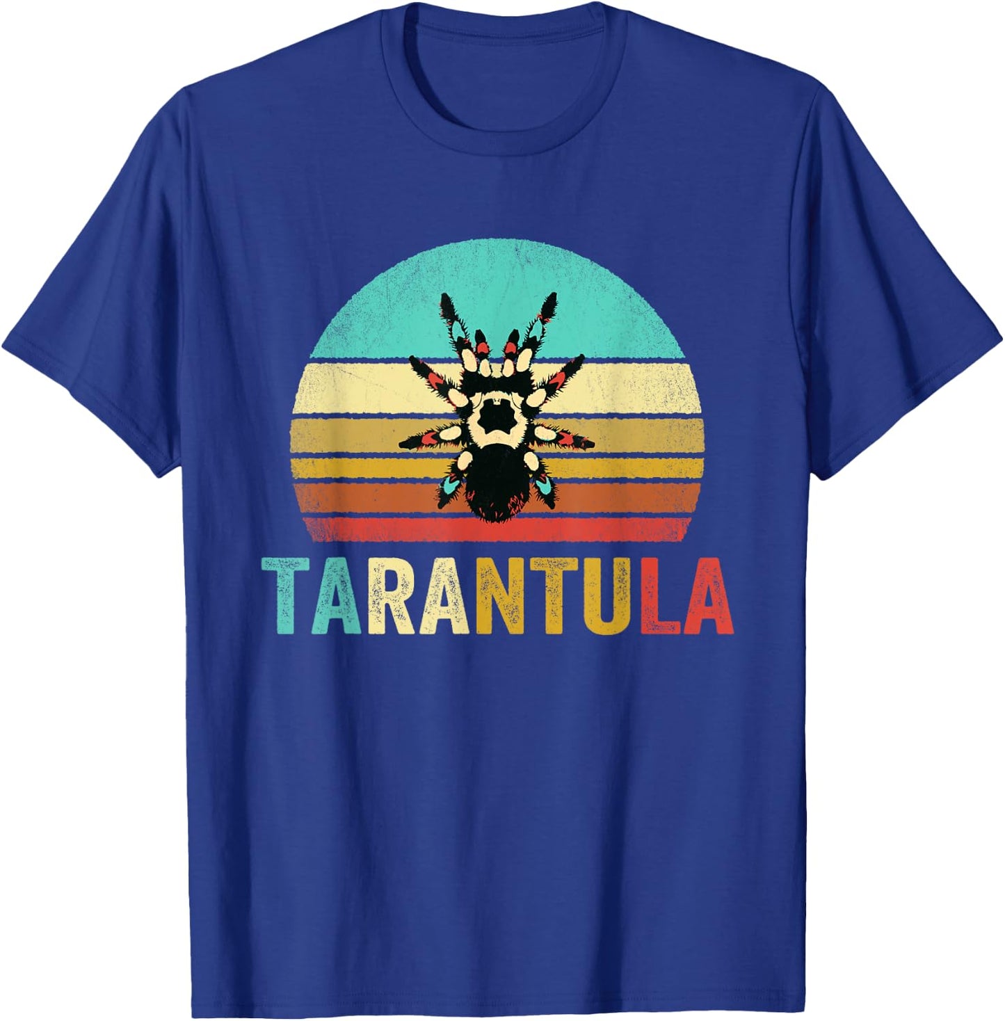 Vintage Tarantula Shirt Sunset T-Shirt - T-Shirt | Royal