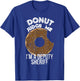 Funny Police Gifts Police Donut Sheriff Deputy Gifts T-Shirt - T-Shirt | Royal