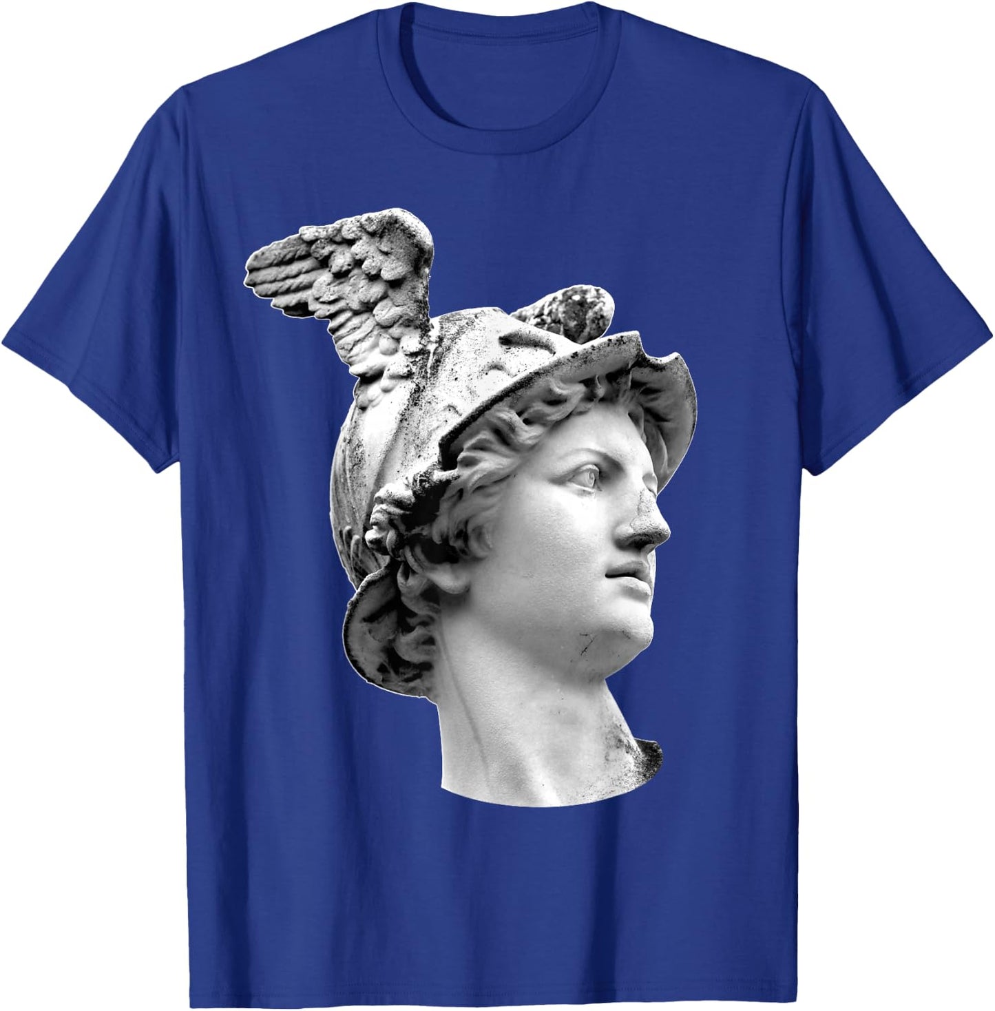 Hermes Mercury Statue Mythology Ancient Greek God T-Shirt - T-Shirt | Royal