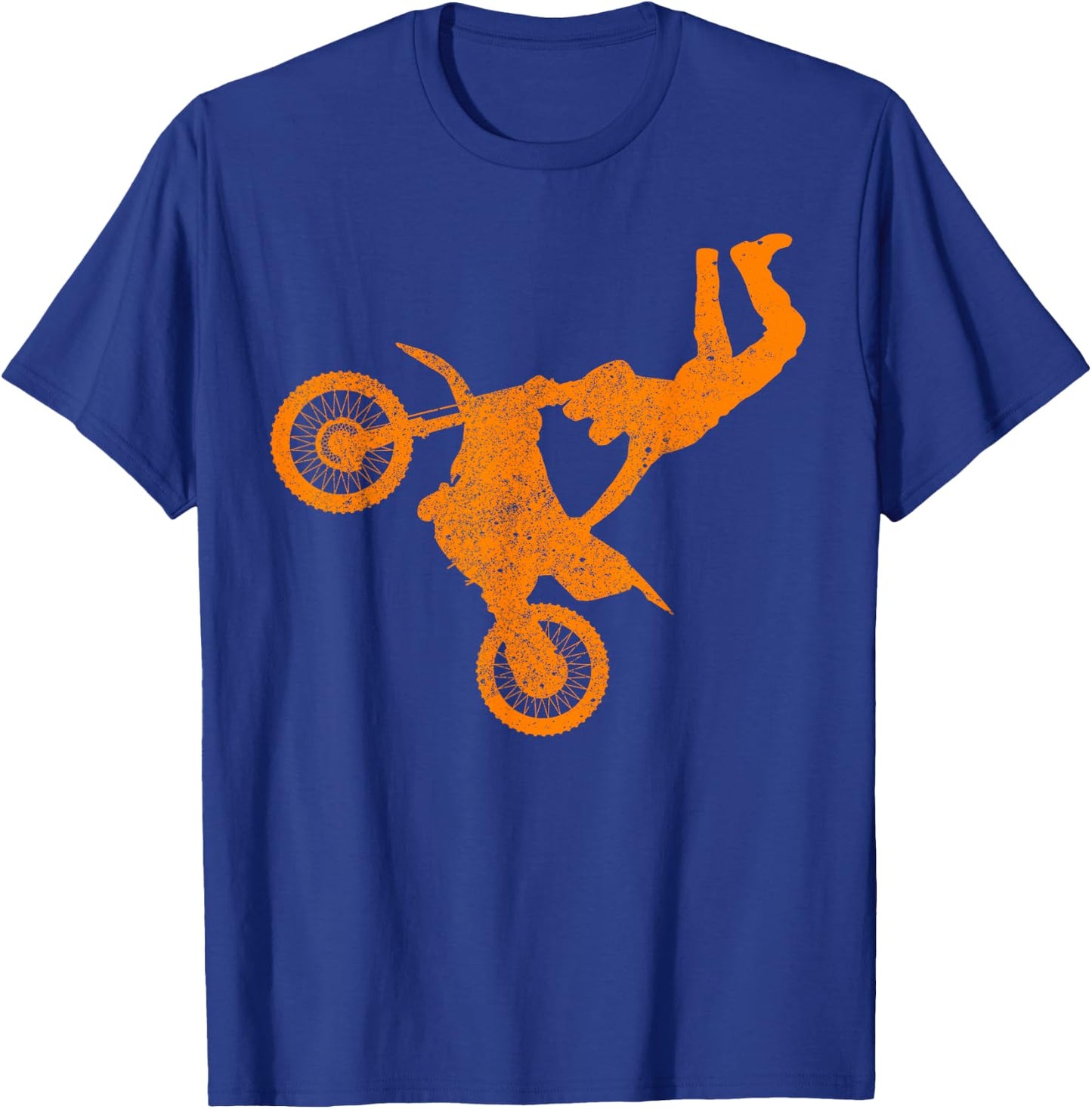 DIRT BIKE FREESTYLE | Motocross Enduro T-Shirt - T-Shirt | Royal