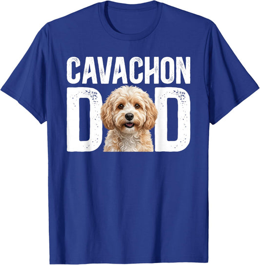 Cavachon Dad Cavachon Owner Cavachon Lover T-Shirt - T-Shirt | Royal