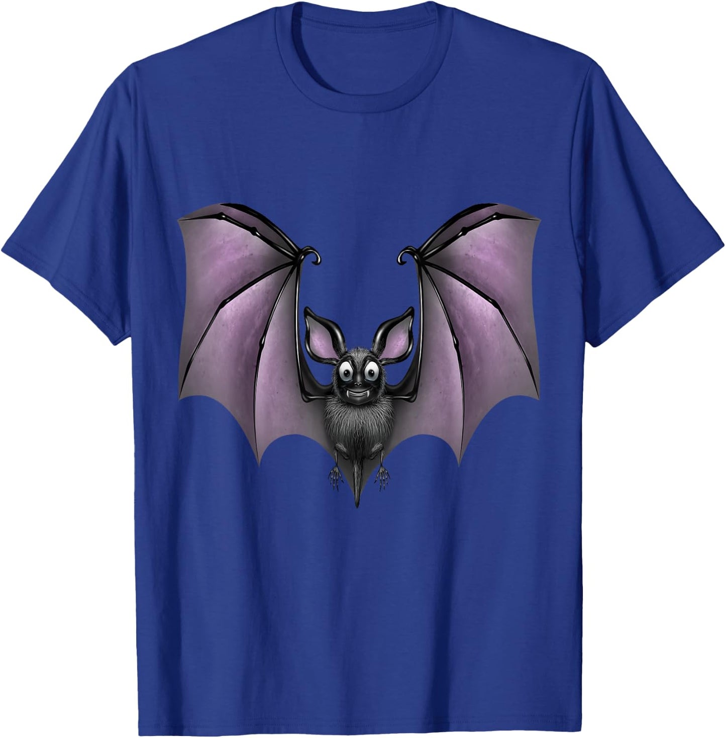 Funny Cute Bat T-Shirt - T-Shirt | Royal