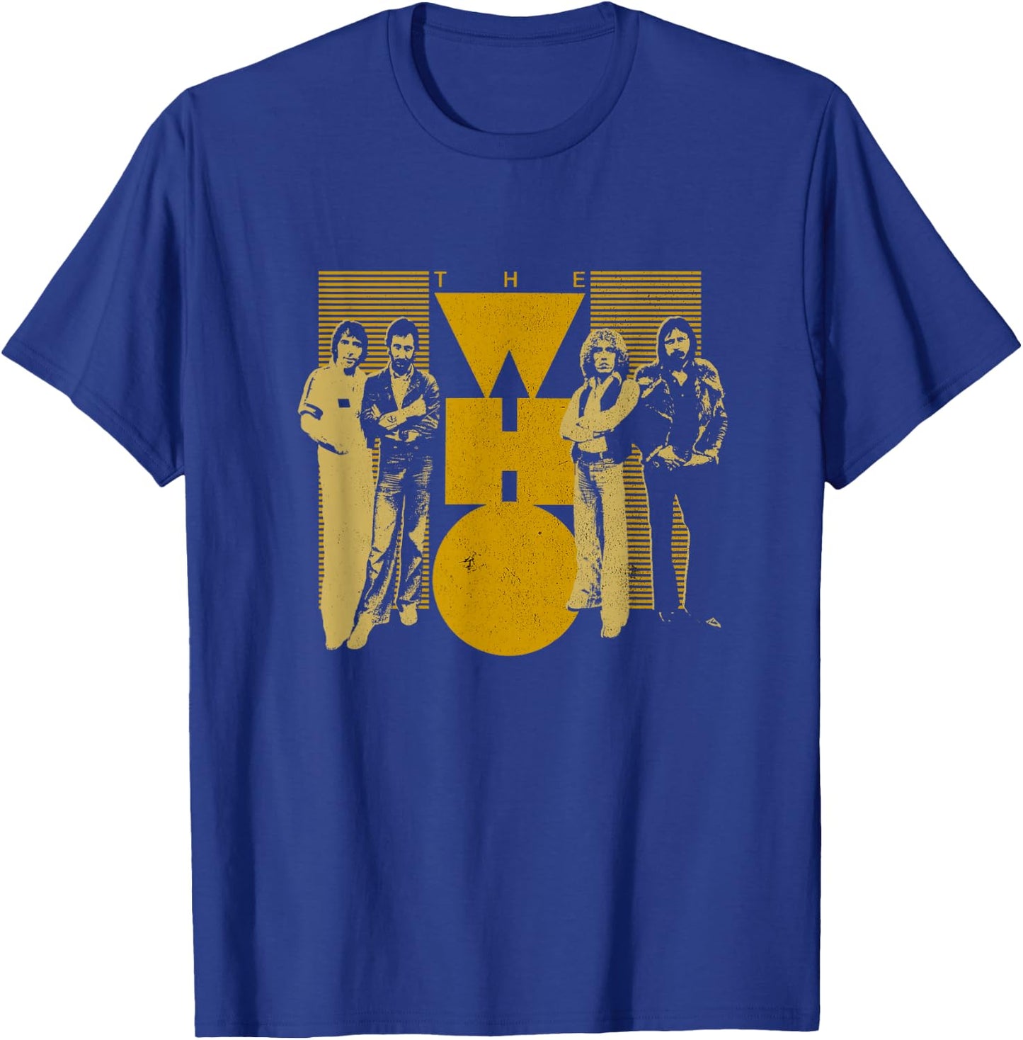 The Who Official Yellow 75 T-Shirt - T-Shirt | Royal