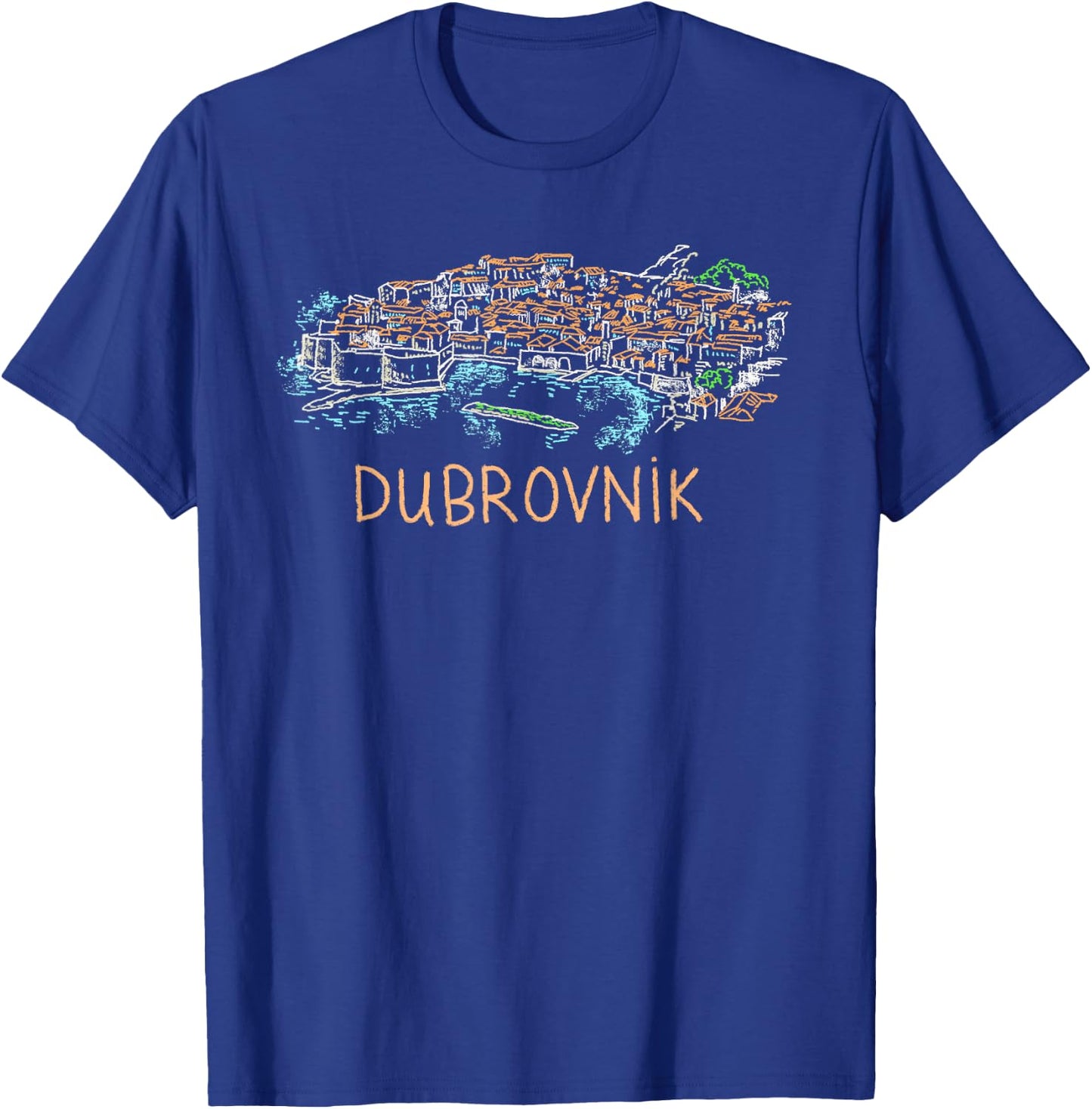 Dubrovnik city Shirt T Shirt T-Shirt - T-Shirt | Royal