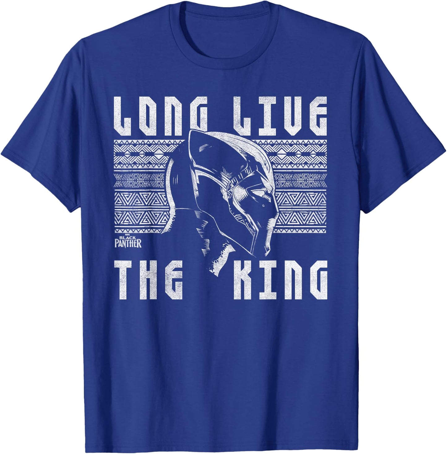 Marvel Black Panther Long Live Urban King Graphic T-Shirt - T-Shirt | Royal
