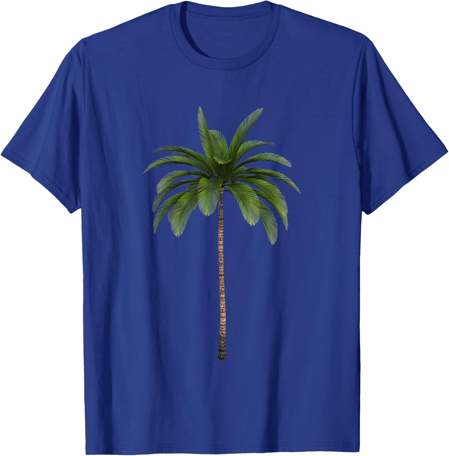 Tropical Palm Tree T-Shirt - T-Shirt | Royal