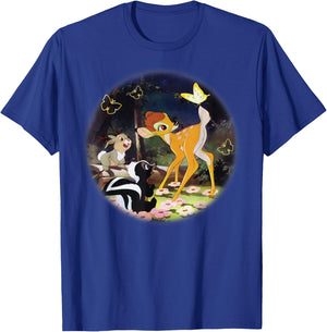 Disney - Bambi Circle T-Shirt - T-Shirt | Royal