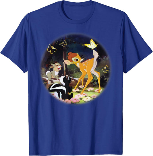 Disney - Bambi Circle T-Shirt - T-Shirt | Royal