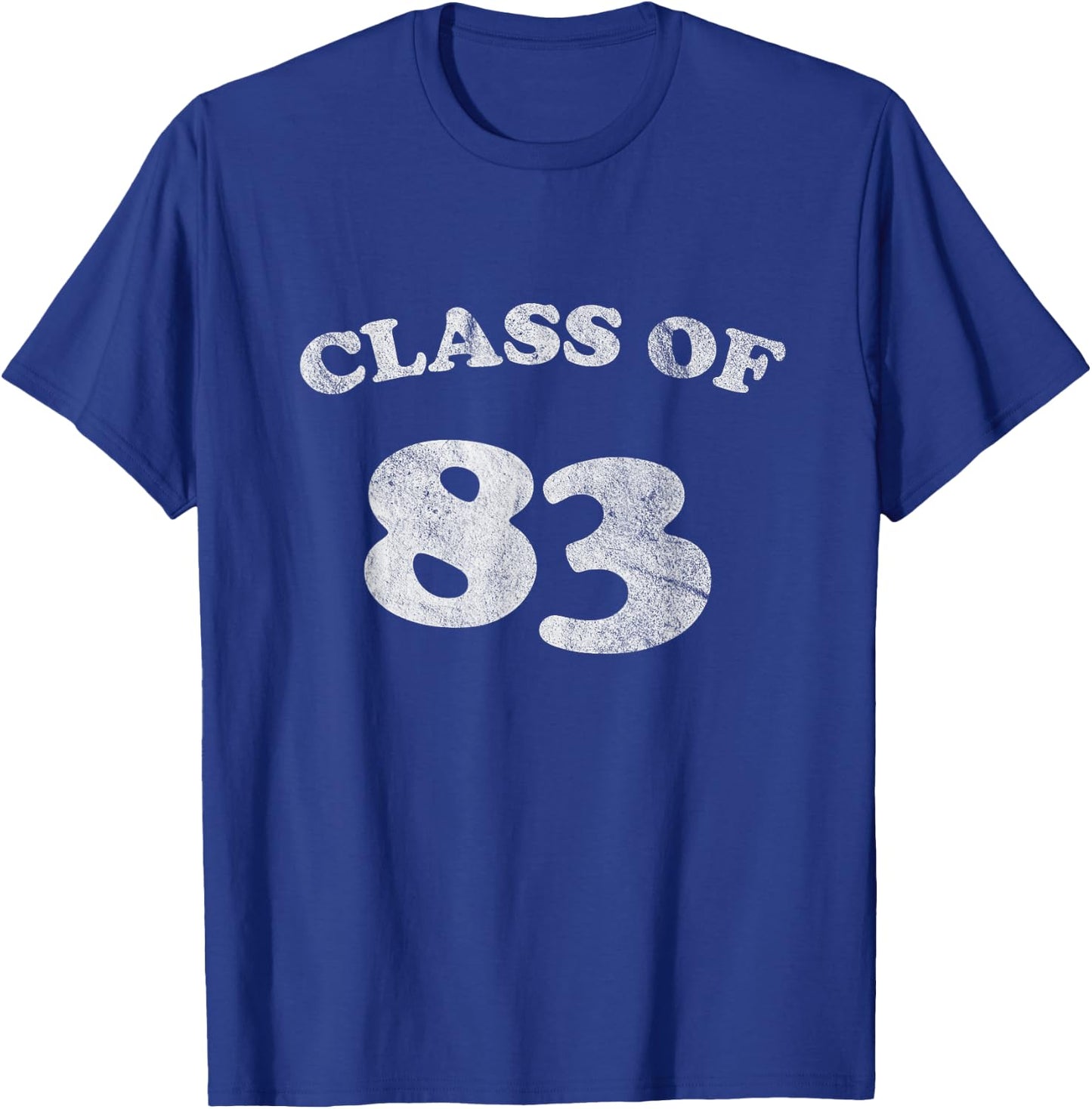 1983 Retro Class of 83 T-Shirt - T-Shirt | Royal