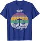 Born To Argue Retro Scales Symbol T-Shirt - T-Shirt | Royal