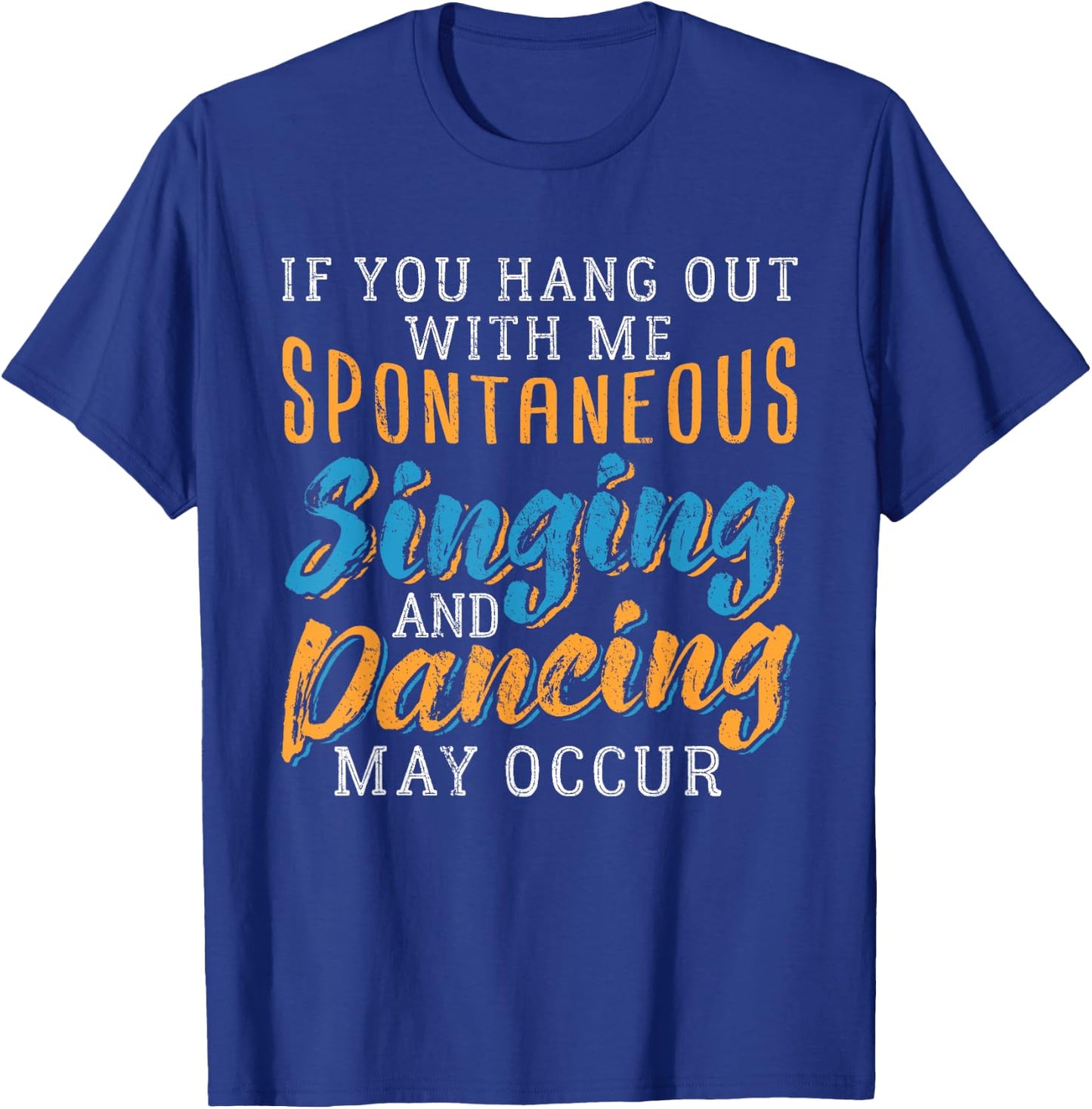 BROADWAY MUSICAL Funny Theater Quote Gift Nerds T-Shirt - T-Shirt | Royal