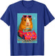 Sarcasm Funny Guinea Pig The Horrors Persist But So Do I T-Shirt - T-Shirt | Royal