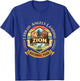 I Hiked Angels Landing Zion Retro Vintage Bighorn Design T-Shirt - T-Shirt | Royal