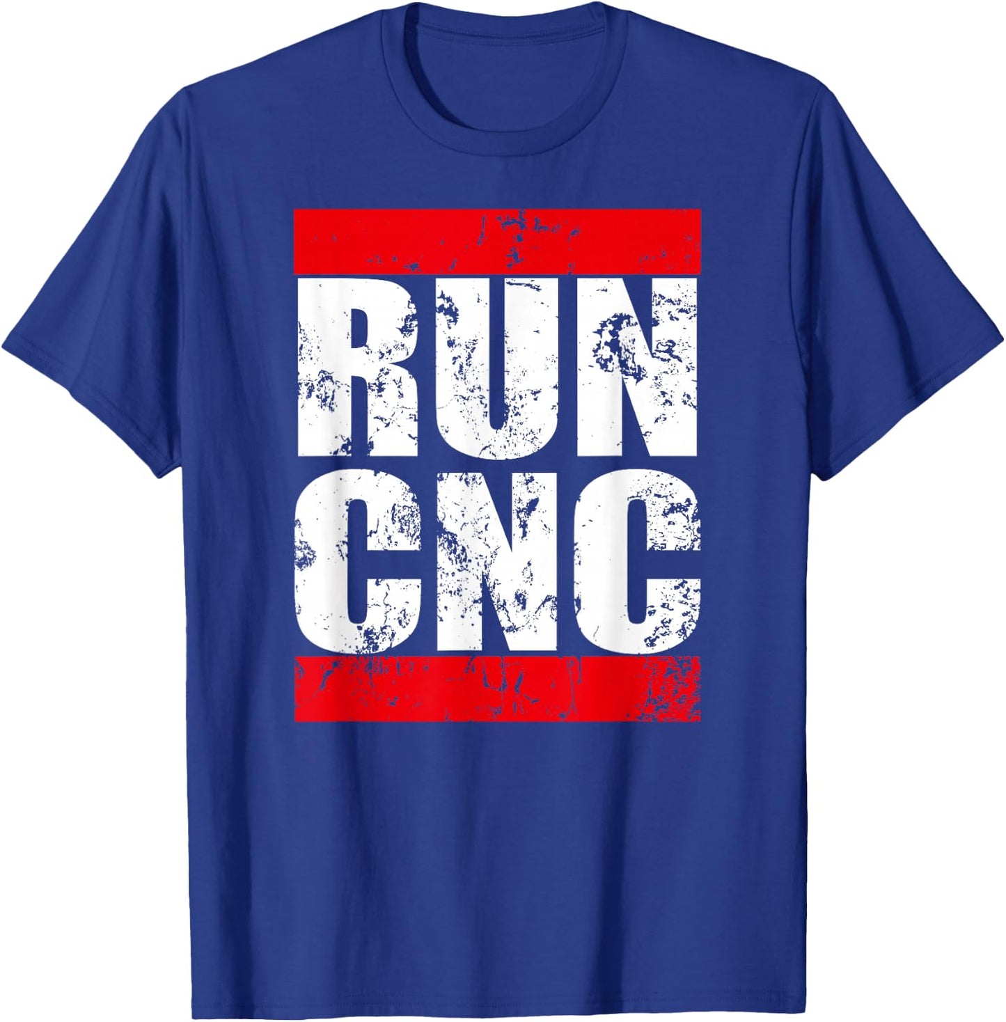 Run CNC Funny G-Code Programmer for Machinists and Engineers T-Shirt - T-Shirt | Royal
