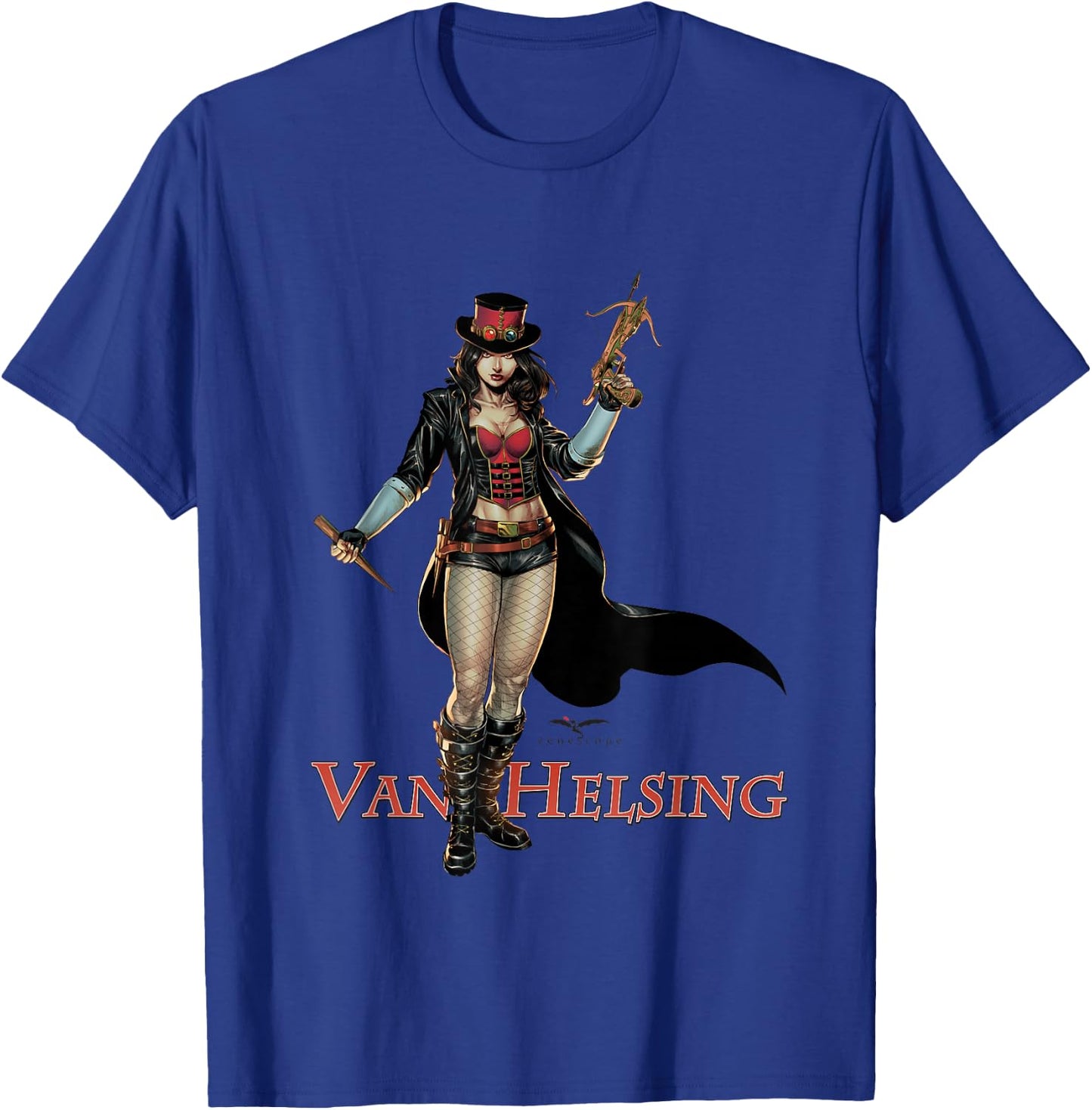 Van Helsing Short Sleeve T-Shirt - T-Shirt | Royal