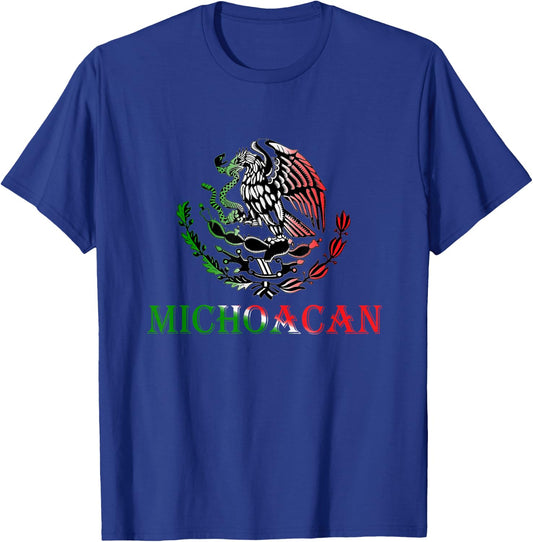 Michoacan a mexican state Shirt - awesome graphic design T-Shirt - T-Shirt | Royal