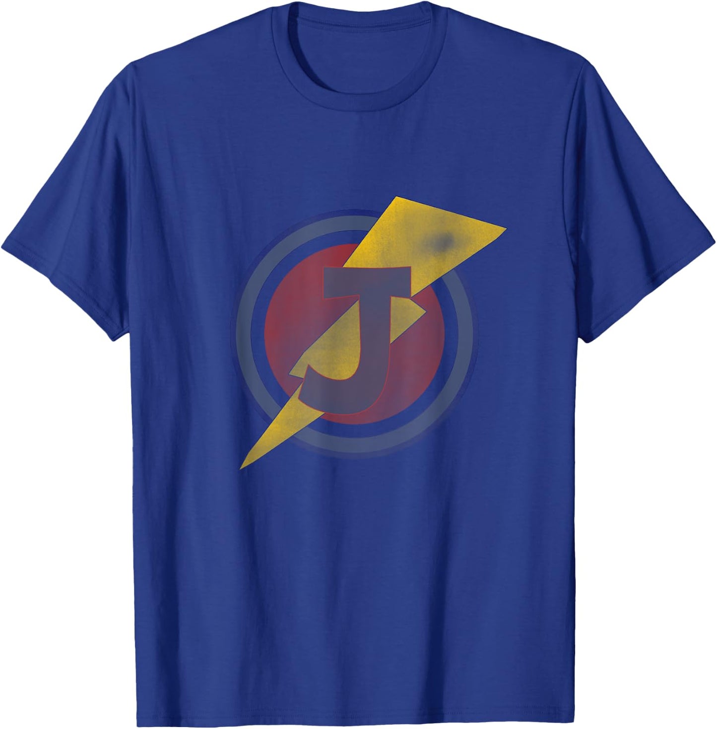 Jesus Superhero Shirt Women Girls and Boys Distresse T-Shirt - T-Shirt | Royal