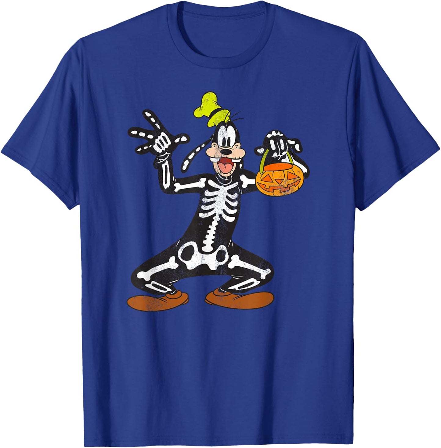 Disney - Goofy Skeleton Halloween T-Shirt - T-Shirt | Royal