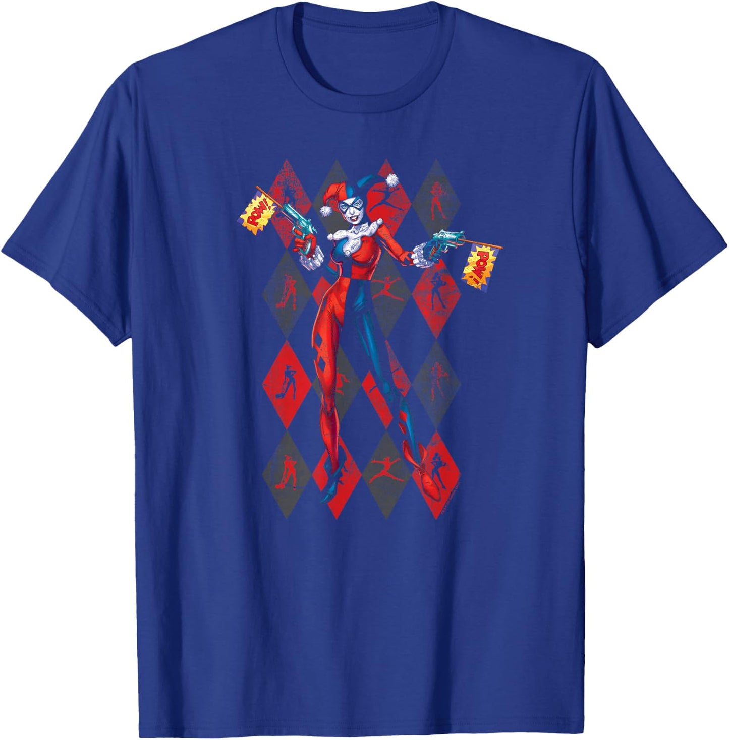 Harley Quinn Pow Pow T-Shirt - T-Shirt | Royal
