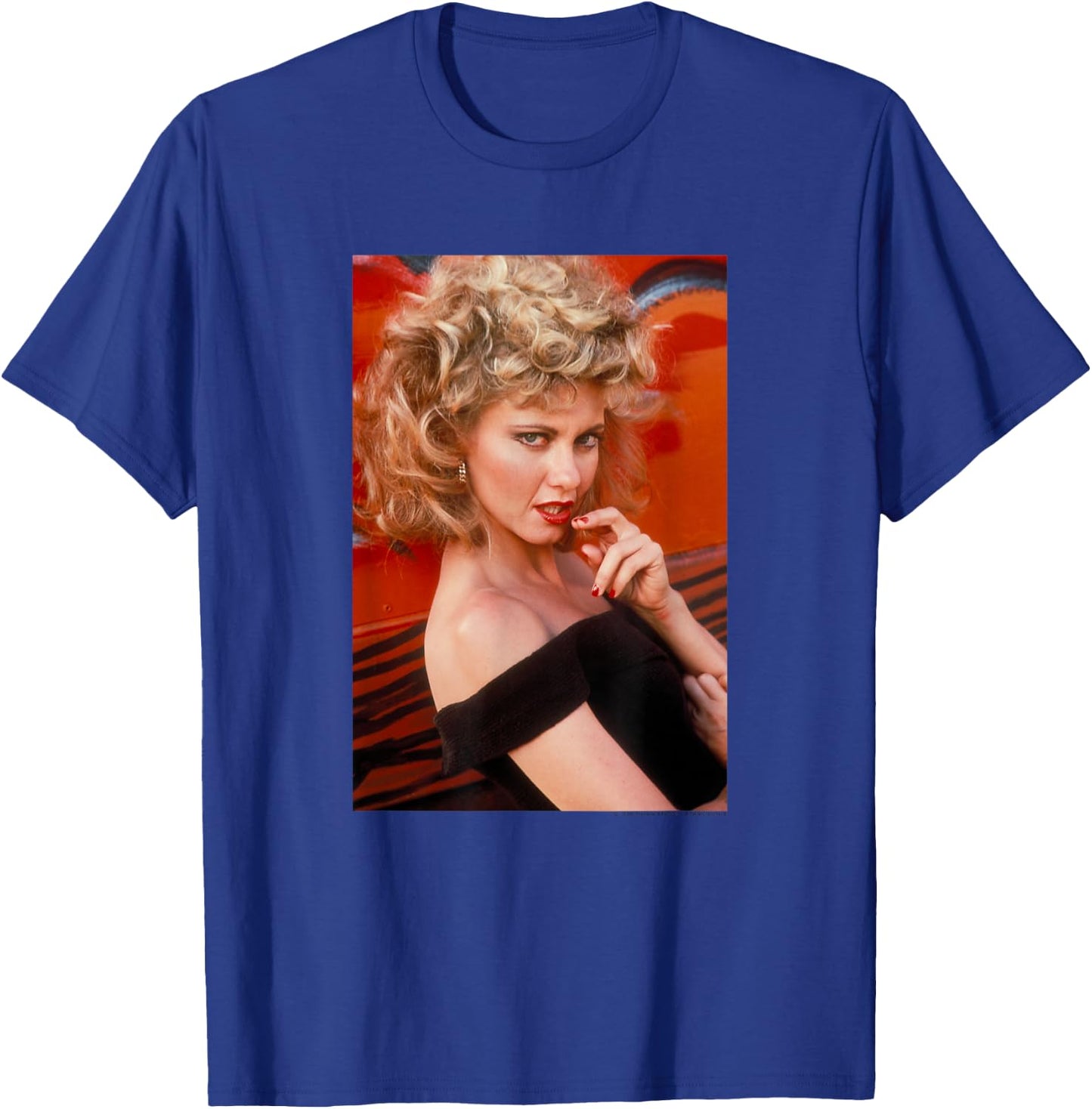 Grease Sandy Black Dress Photo Retro Movie T-Shirt - T-Shirt | Royal