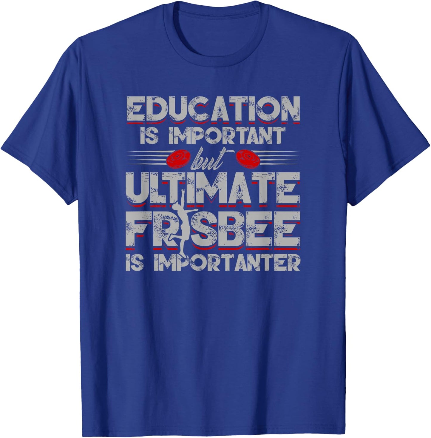 Funny Cool Ultimate Frisbee Ultimate Player Gift T-Shirt - T-Shirt | Royal