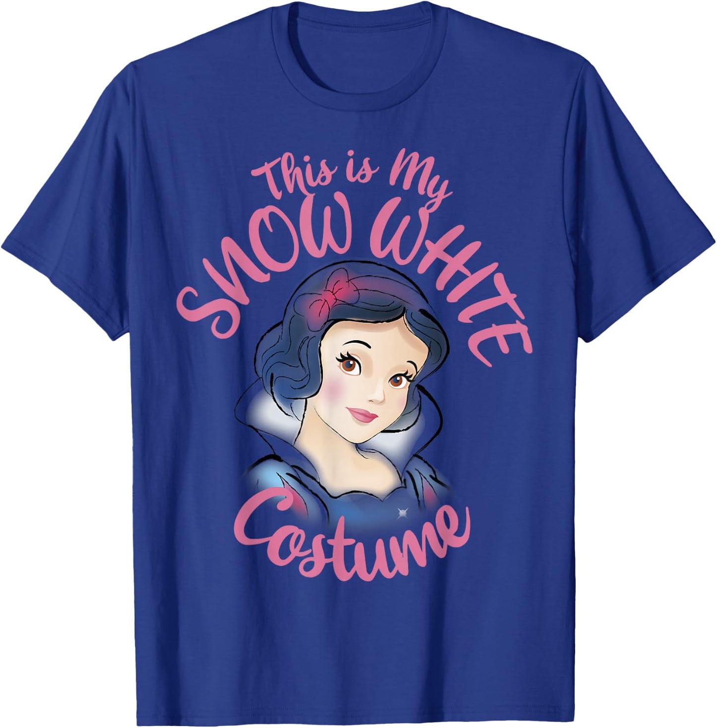 Disney Snow White This is My Costume Halloween T-Shirt - T-Shirt | Royal
