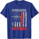 US Military Submarine Gift A Veteran Submariner T-Shirt - T-Shirt | Royal