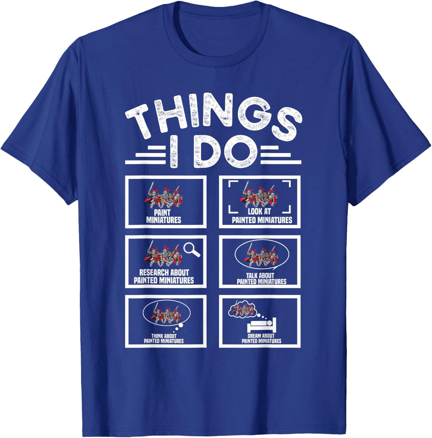 Miniature Painting T-Shirt - T-Shirt | Royal