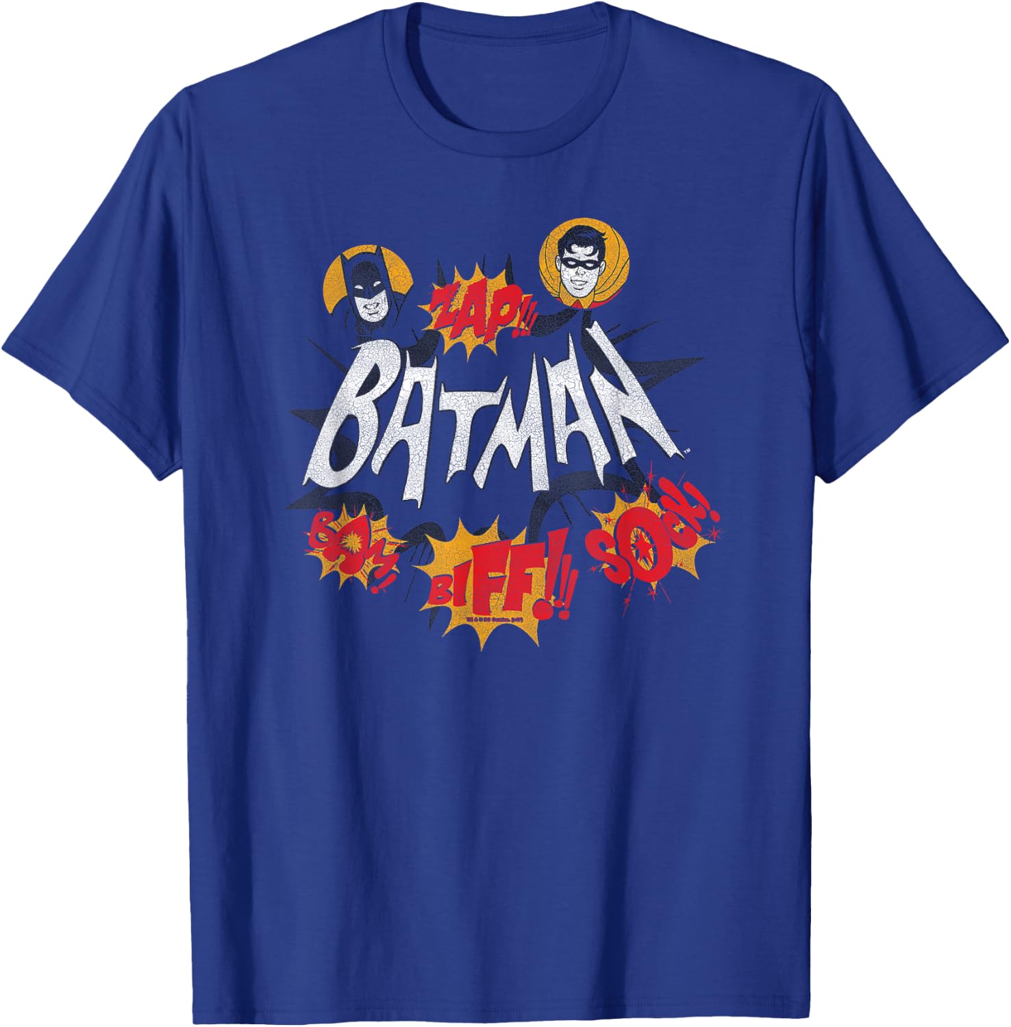 Batman Classic TV Series Sound Effects T-Shirt - T-Shirt | Royal