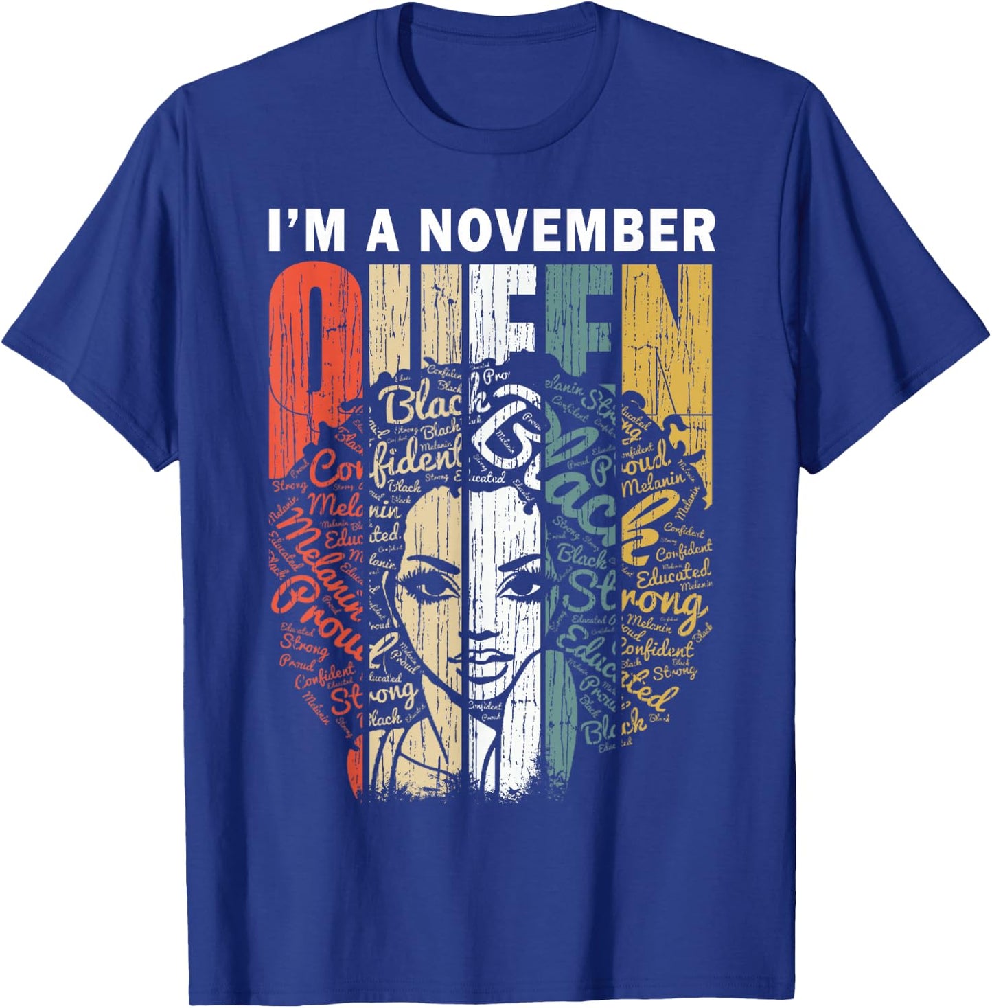 November Queen Shirts Zodiac Sagittarius & Scorpio T-Shirt - T-Shirt | Royal