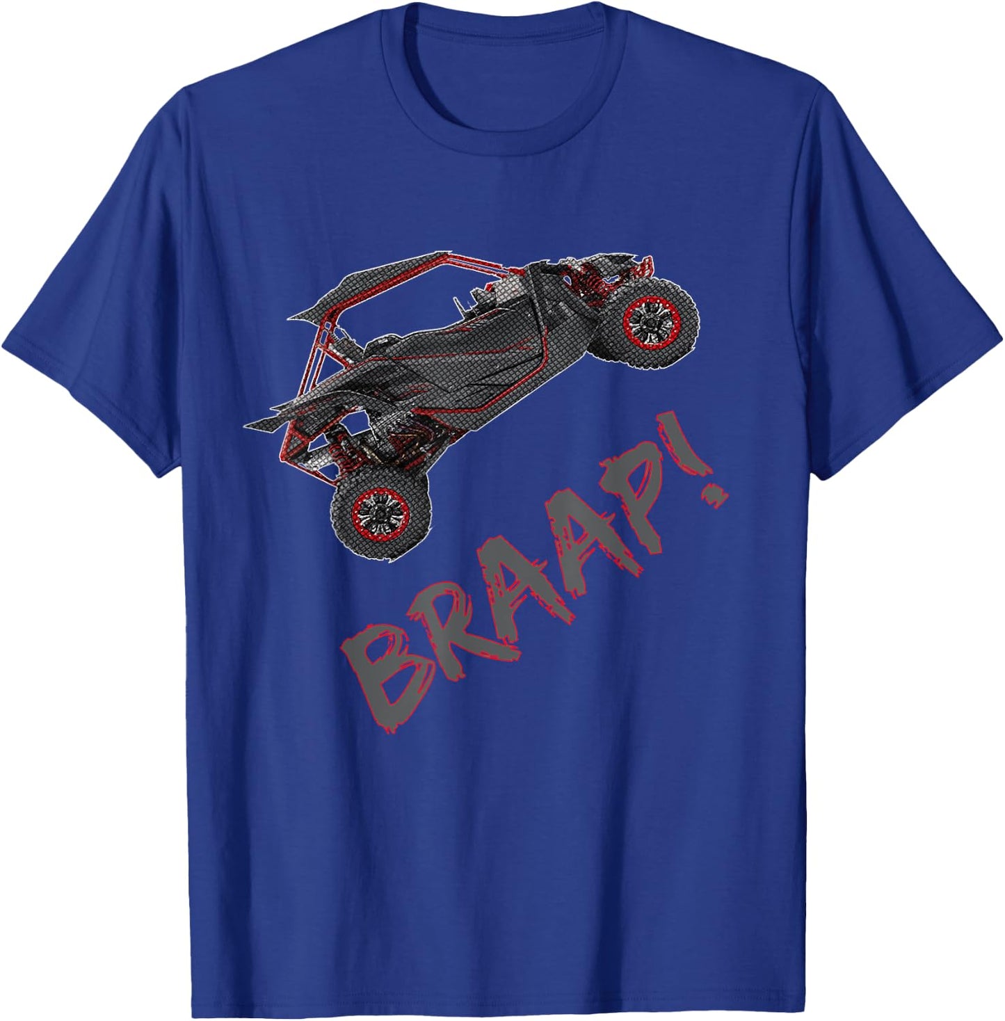 UTV T Shirt SxS ROV Side by Side Four Wheeler T-Shirt - T-Shirt | Royal