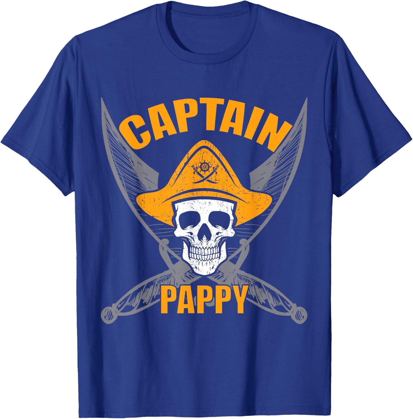 Pirate Captain Pappy Party T-Shirt - T-Shirt | Royal