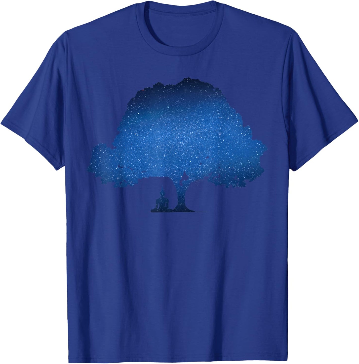 Beneath the Bodhi Tree Buddhism T-Shirt - T-Shirt | Royal