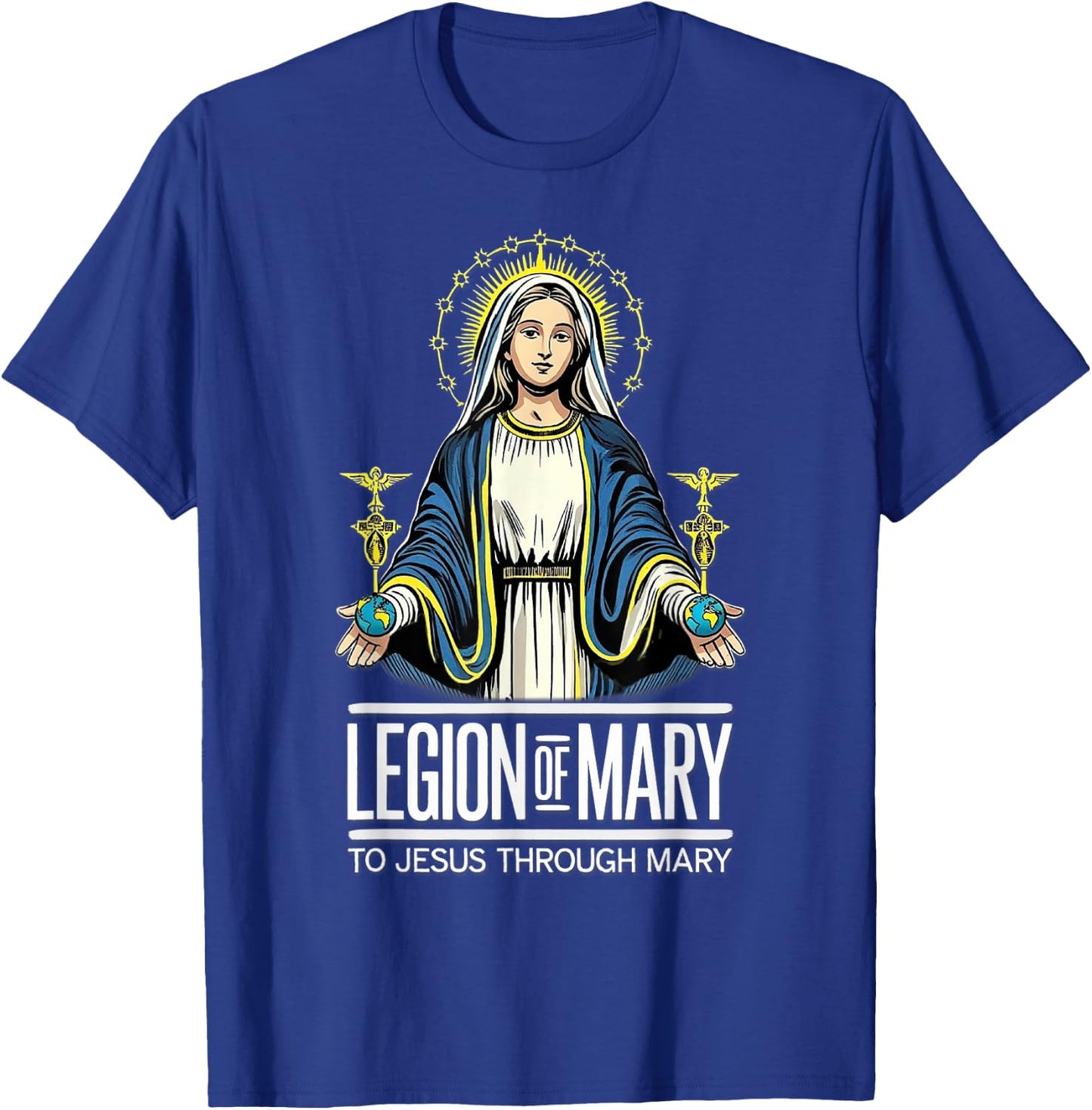 Legion Of Mary Our Lady Catholic T-Shirt - T-Shirt | Royal
